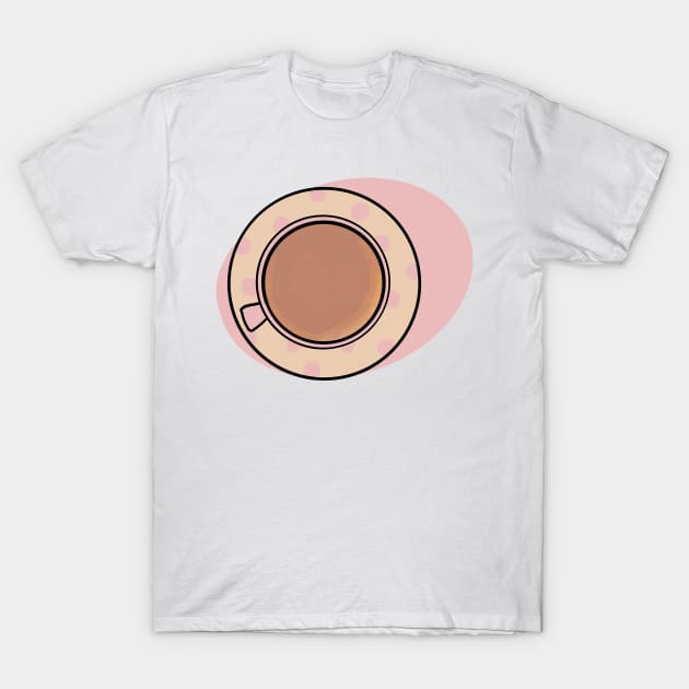 Coffee Cup / Cute Coffee Dates T-Shirt by nathalieaynie